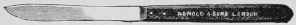 Lithotomy Knife (sharp pointed).
