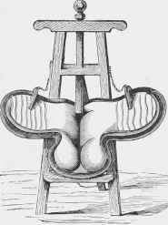 Saddle airer.