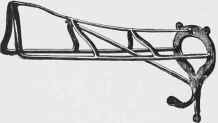 Saddle bracket for Lady's Saddle.
