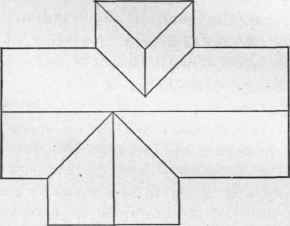 Fig. 28   Plan of Roof with Four Gables.