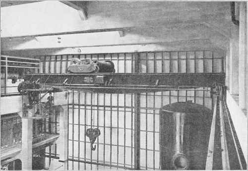 Fig. 107. Fifty Ton Three Motor Electric Traveling Crane. Courtesy of Northern Engineering Works, Detroit, Mich.
