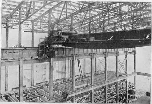 Fig. 108. Fifty Ton Four Motor Electric Traveling Crane. Courtesy of Northern Engineering Works, Detroit, Mich.