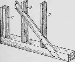 Fig. 110. Light Braces for Balloon Frame