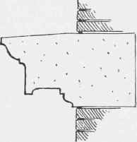 Fig. 153. Drip of Cornice Stone.