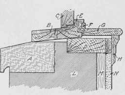 Fig. 339. Vertical Section through Sill in Brick Construction