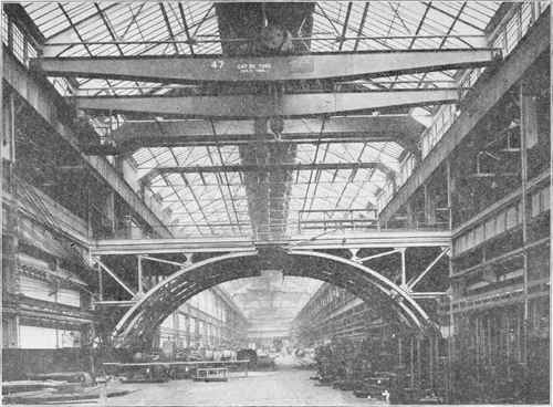 HALF VIEW DOWN CENTER AISLE OF MACHINE SHOP OF WESTINGHOUSE ELECTRIC & MFG. CO., EAST PITTSBURG, PA.