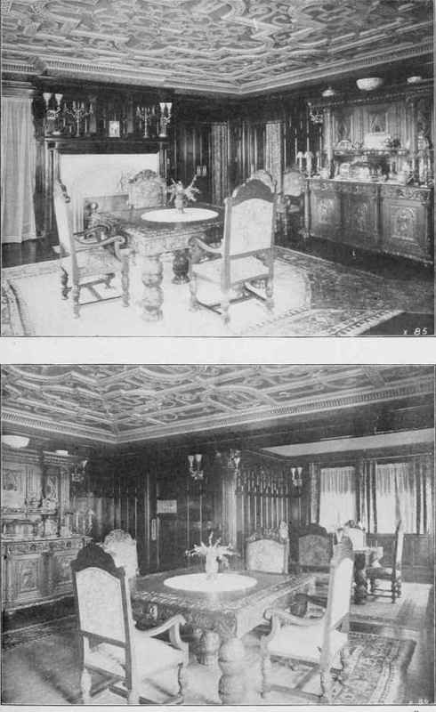 DINING ROOM IN RESIDENCE AT CLEVELAND, OHIO