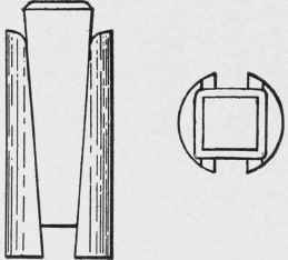 Fig. 30. Plug and Feathers.