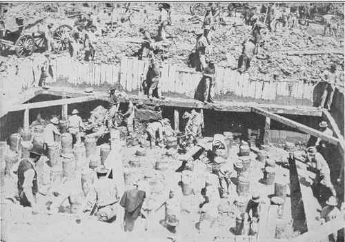 LA SALLE STATION, L. S. & M. S. AND C., R. I. & P. RAILROADS. CHICAGO