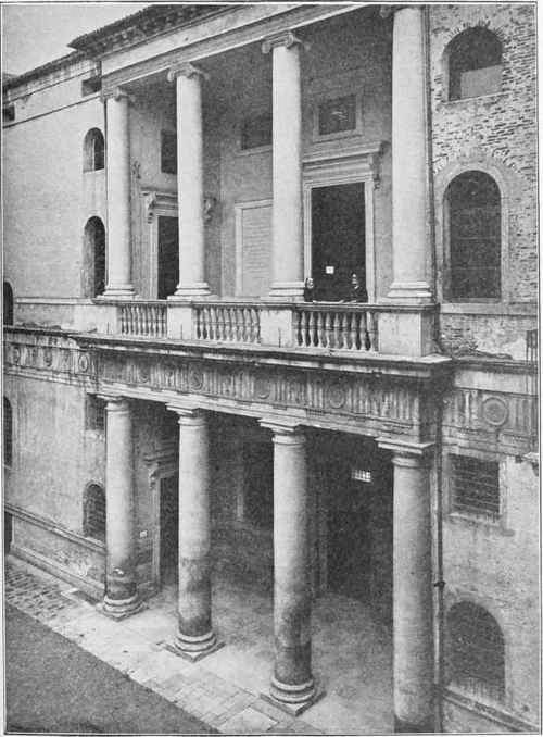 Chieregati Palace, Vlcenza, Italy; Andrea Palladio, Architect.
