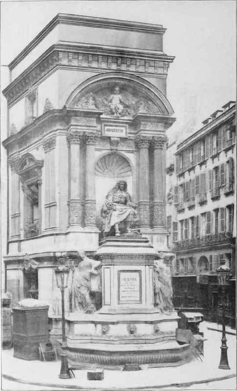 FOUNTAIN OF MOLIERE, PARIS, FRANCE