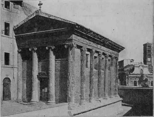 Fig. 123. Temple of Fortuna Virilis, Rome.
