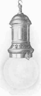 Fig. 19. Westinghouse Nernst Multiple  Glower Lamp.