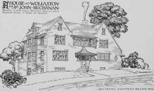 HOUSE AT WOLLASTON, MASS.