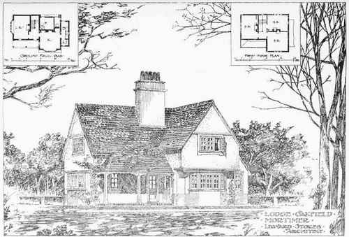 LODGE OAKFIELD MORTIMER, ENGLAND