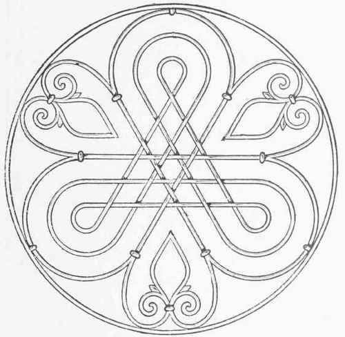 PLATE VI. FIG. 1. Wrought Iron Grille, Prague.