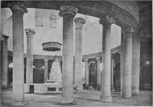 interior of Church of San Stefano, Rome; the Rotunda (Fifth Century).