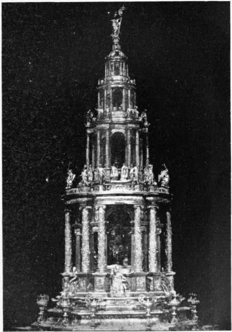 Custodia Of Seville Cathedral. (By Juan de Arfe. Late 16th Century)