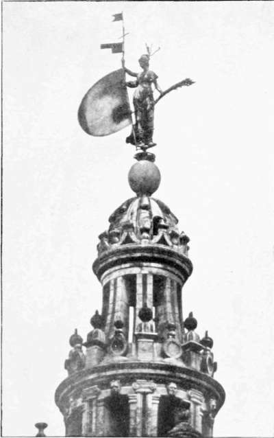 The Weathercock Of The Giralda Tower