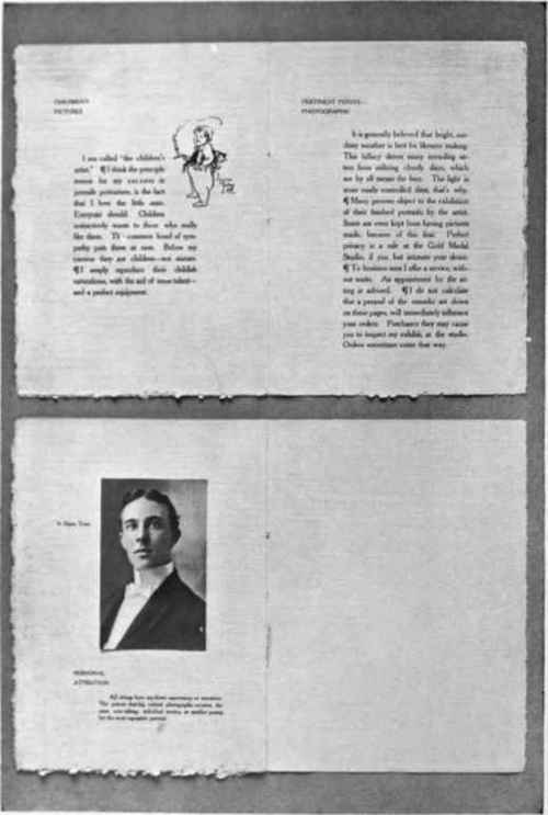 Illustration No. 100 Section of Advertising Booklet