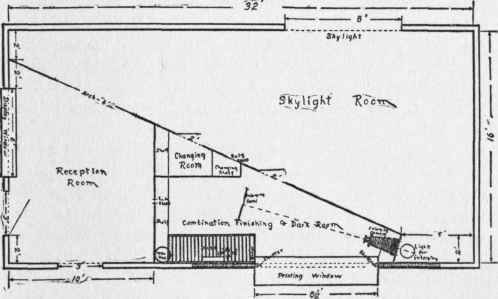 Illustration No. 106 An Inexpensive Studio   Floor Plan