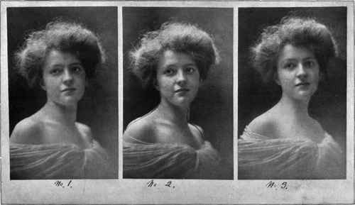 Illustration No. 23 Subject in Decollete'   Practical Application of the Etching Knife
