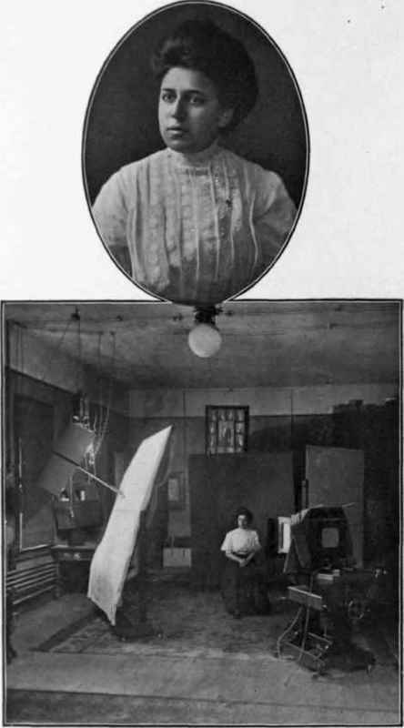 Illustration No. 78 Aristo Lamp Schriever Method Rembrandt Lighting Portiait and Room