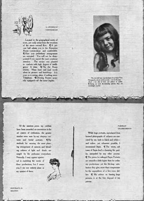 Illustration No. 99 Section of Advertising Booklet (Third, Fourth, Fifth and S:xth Inside Pages) See Paragraph No. 833
