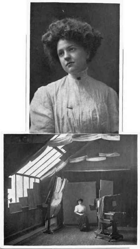 Upper Illustration No. 13 See Paragraph No. 227 Rembrandt Lighting Portrait