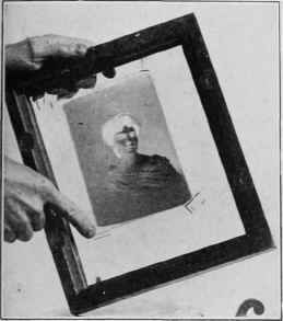 Illustration No. 14 Fastening Negative to Glass