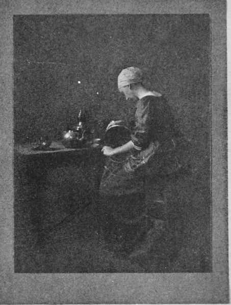 POLISHING BRASS Study No. 16 See Page 358 Mrs. Myra Albert Wiggins