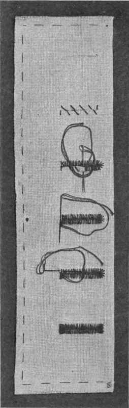 Fig. 117.   Buttonholes.
