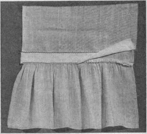 Fig. 133.   Dust ruffle.
