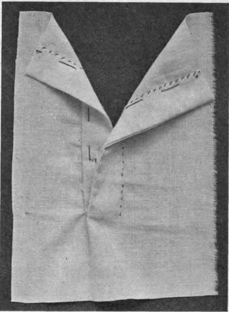 Fig. 138.   Completed facing.