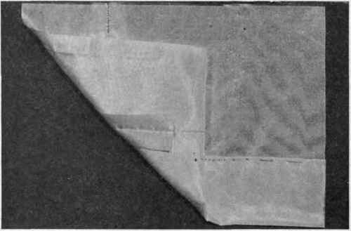 Fig. 233. Reversed hem.