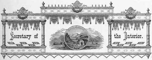 A Sketch of the Work in the Department of the Interior.