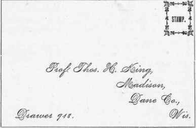 Form Of Superscription On Envelopes 276