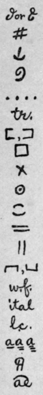 Marks Used In Proof Reading 10023