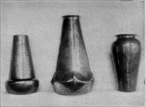 Fig. 119. Seamed vases.