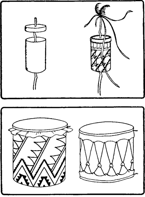 An Indian rattle