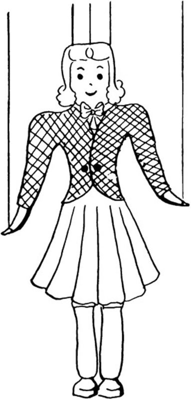 Spool And Clothespin Marionettes 36