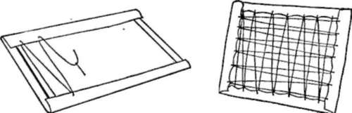>Preparing an applique picture for framing
