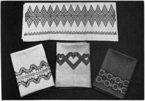 Huck Weaving Towels