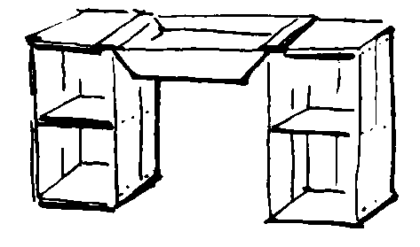 Sink and cupboard