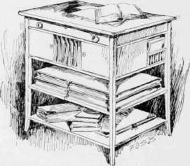 A Draughtsman's Side Table.