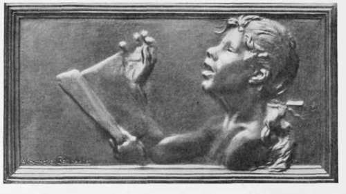 Bronze Plaques. By Alexandre Charpentier.