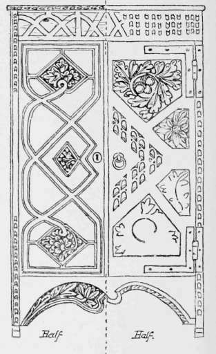 Carved Cupboard Doors.