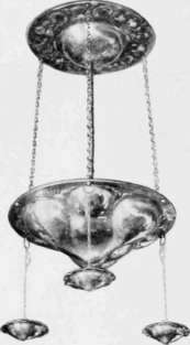 Challenge Cup in Hammered Silver, set with