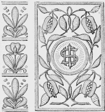 Embroidered Cover For A Hymnal.