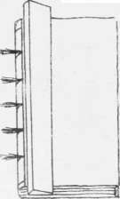 Fig. 13. Backing board in position.